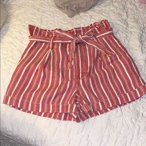 American Eagle Striped Shorts